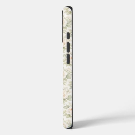 Bruidsbloempatroon Case-Mate iPhone Case (Achterkant / Links)