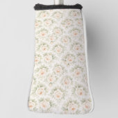 Bruidsbloempatroon Golfheadcover (Draai 90)