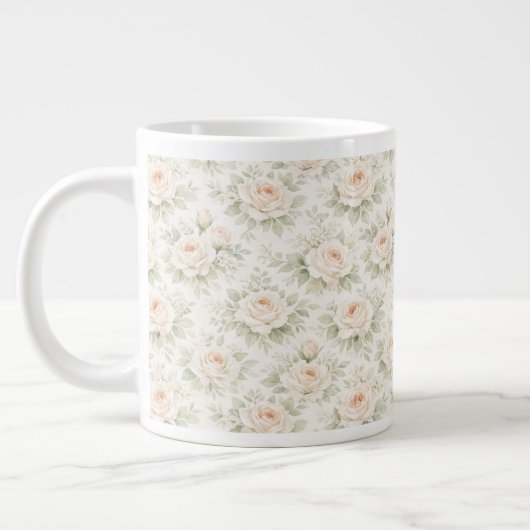 Bruidsbloempatroon Grote Koffiekop (Links)