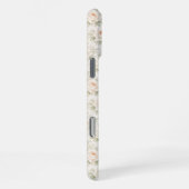 Bruidsbloempatroon iPhone Hoesje (Rechterkant)