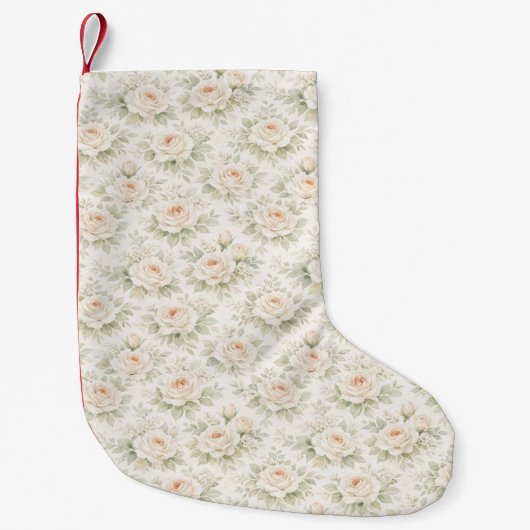 Bruidsbloempatroon Kleine Kerstsok (Voorkant)