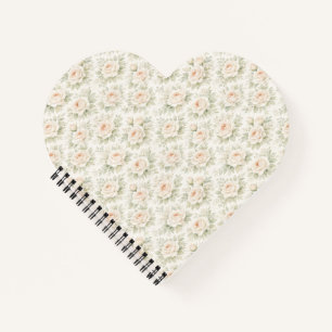 Bruidsbloempatroon Notitieboek