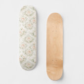 Bruidsbloempatroon Persoonlijk Skateboard (Voorkant)