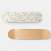Bruidsbloempatroon Persoonlijk Skateboard (Horizontaal)