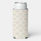 Bruidsbloempatroon Seltzer Blikjeskoeler (Seltzer Achterkant)
