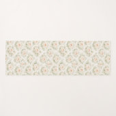Bruidsbloempatroon Yogamat (Voorkant (horizontaal))