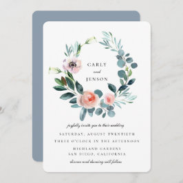 Bruidsbloemstuk-krans-huwelijk Kaart