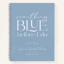 Bruidsboeken voor een Something Blue Bruiloft Notitieboek