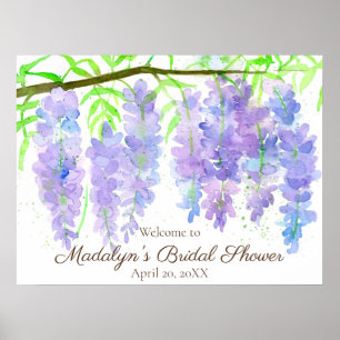 Bruidsboeket Bloemen Bruiloft Welkom Poster