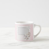 Bruidsboeket, bloemen espresso kop (Rechts)