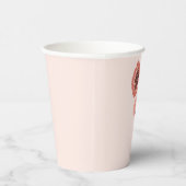 Bruidsboeket Bloemstuk Bruiloft  Papieren Bekers (Rechts)