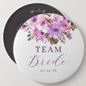 Bruidsboeket Bruid Ronde Button 6,0 Cm (Voorkant /achterkant)