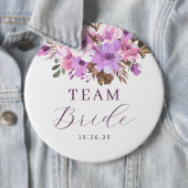 Bruidsboeket Bruid Ronde Button 6,0 Cm (In situ)