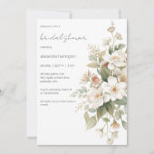 Bruidsboeket Bruidsdiner Kaart (Voorkant)