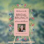 Bruidsboeket Bruidsshower Bruidsbrunch Welkom Acryl Bord (Neutraal)