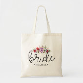 Bruidsboeket Bruidstas Tote Bag (Voorkant)