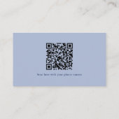 Bruidsboeket bruiloft website QR Code Details Informatiekaartje (Achterkant)