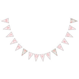 Bruidsboeket Bruiloftsshower Slinger Banner