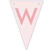 Bruidsboeket Bruiloftsshower Slinger Banner (Eerste vlag)