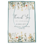 Bruidsboeket Dank Je Medium Cadeauzakje (Voorkant)