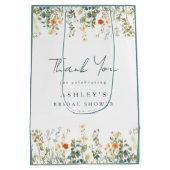 Bruidsboeket Dank Je Medium Cadeauzakje (Achterkant)