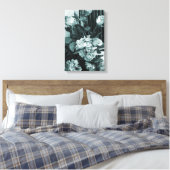 Bruidsboeket in vintage stijl canvas afdruk (Insitu (Slaapkamer))