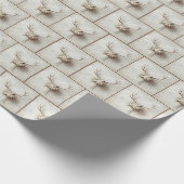 Bruidsboeket met hertengewei cadeaupapier (Hoek)