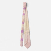 Bruidsboeket met Sunset Rose Father of the Bride b Stropdas (Achterkant)