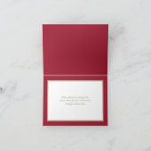 Bruidsboeket Orchideeën & Rozen Trouw Dank Je Bedankkaart (Binnen)