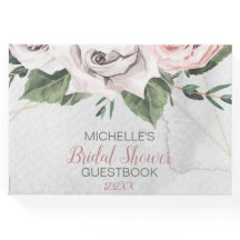 Bruidsboeket Roze Bruiloft Gastboek