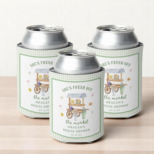 Bruidsboeket Vers Van De Markt Bruidsfeest Blikjeskoeler