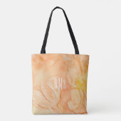 Bruidsboeket Verse Bloemen Tote Bag (Achterkant)