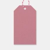 Bruidsboeket Waterverf Lentefeestjes Favorieten Cadeaulabel (Achterkant)