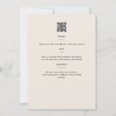 Bruidsboeket Wildflower Uitnodiging Bloemenprint o (Achterkant)