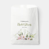 Bruidsboeket witte Calla lelie Rozen Watercolor  P Bedankzakje (Voorkant)