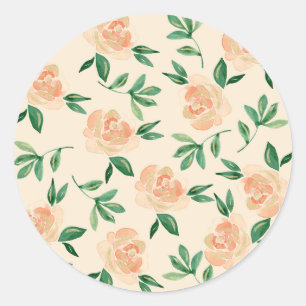 Bruidsboeketten Ronde Sticker