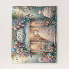 Bruidsboetiek Romantische Trouwjurken Bloemen Legpuzzel