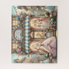 Bruidsboetiek Vintage Trouwjurken Winkel Bloemen Legpuzzel