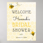 Bruidsboog Bruiloft Welcome Bord Poster (Voorkant)