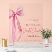 Bruidsboog Ze Krijgt de Knoop Bruidsfeest Welkom Acryl Bord (Huwelijk)