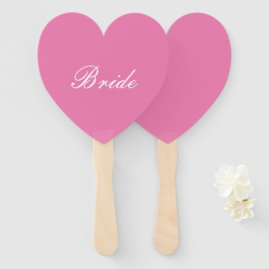 BRUIDSBORD, VRIJGEZELLENFEEST HANDWAAIER (Voorkant en achterkant)