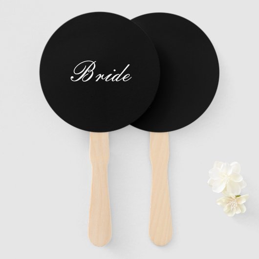 BRUIDSBORD, VRIJGEZELLENFEEST HANDWAAIER (Voorkant en achterkant)