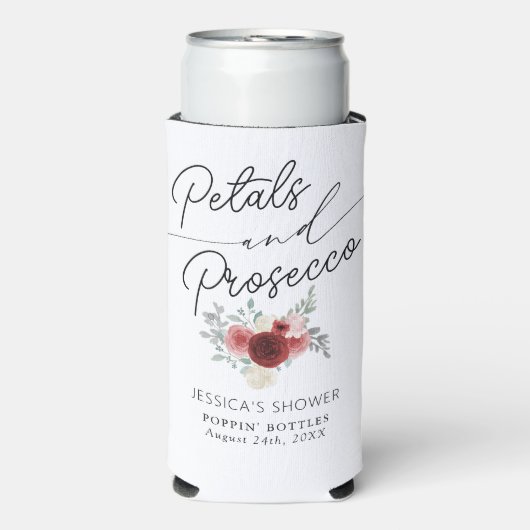 Bruidsborrel Seltser Blikje Koeler met Bloemblaadj (Seltzer Voorkant)