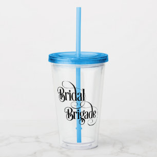 Bruidsbrigade Acryl Drinkbeker