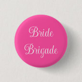 Bruidsbrigade Ronde Button 3,2 Cm (Voorkant)