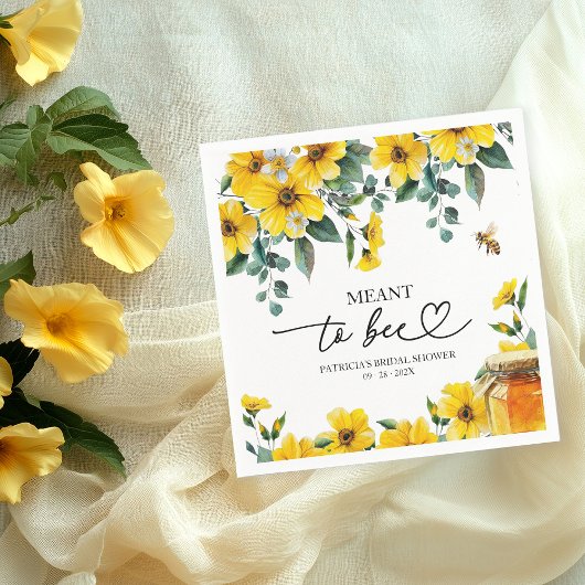 Bruidsbruiloft Meant To Bee Servet