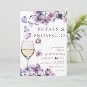 Bruidsbrunch | Pastel Bloemen Kaart (Staand voorkant)
