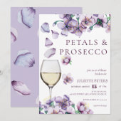 Bruidsbrunch | Pastel Bloemen Kaart (Voorkant / Achterkant)