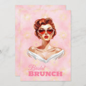 bruidsbrunch save the date (Voorkant / Achterkant)