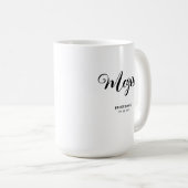 Bruidscadeau voor bruidsmeisje ter gelegenheid van koffiemok (Voorkant rechts)